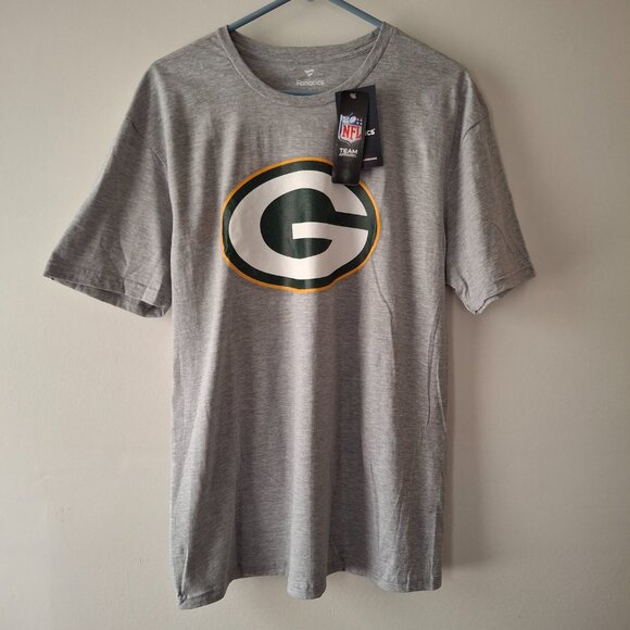 NWT T Shirt Green Bay Packers NFL Football Fanatics Team Apparel Size L Large - Picture 2 of 9